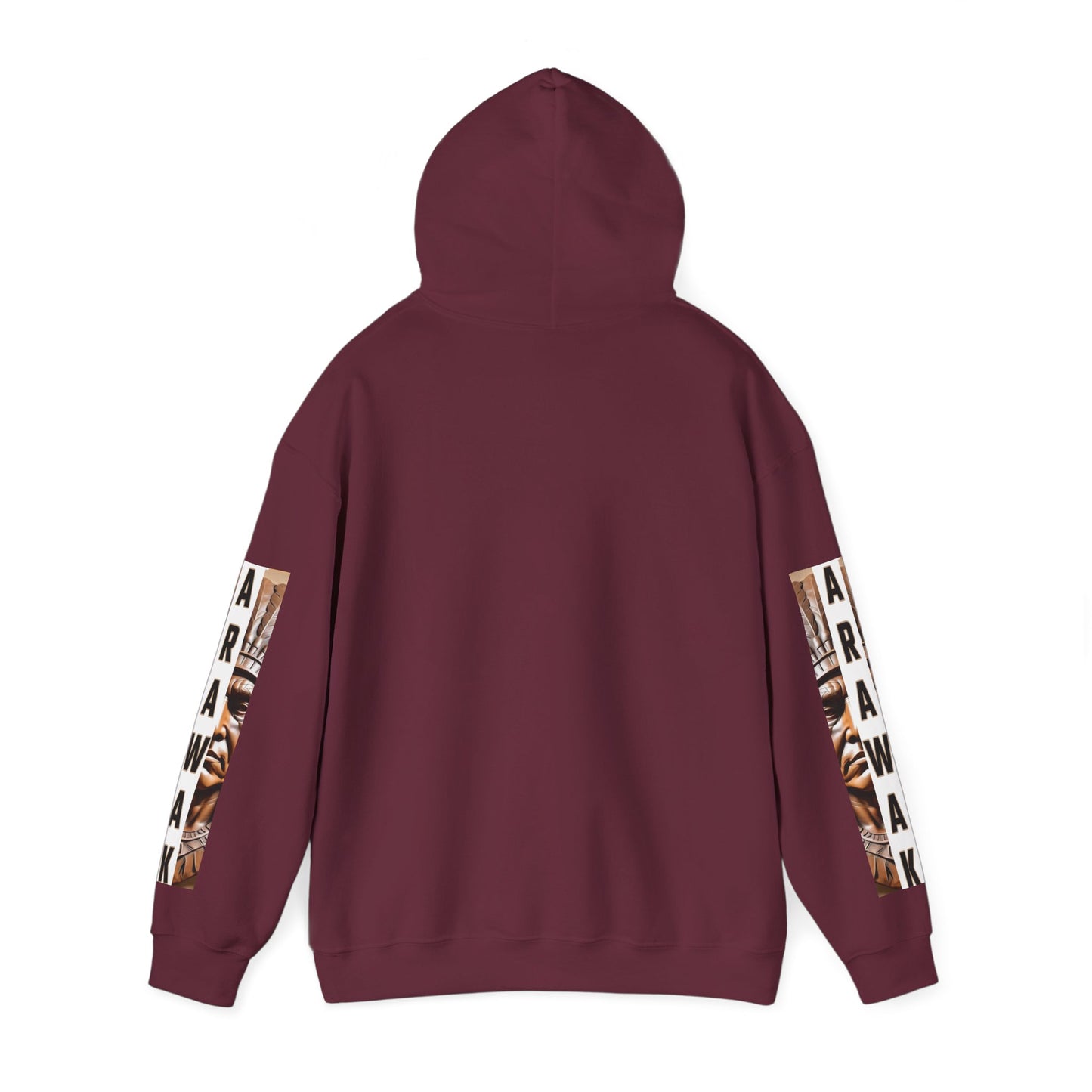 Tribal Graphic Hoodie with Arawak Design, Comfortable Unisex Sweatshirt for Casual Wear, Gift for Music Festivals, Bohemian Style, [...]