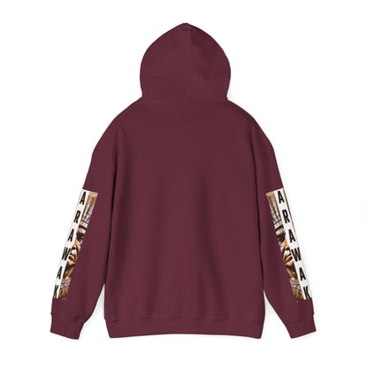 Tribal Graphic Hoodie with Arawak Design, Comfortable Unisex Sweatshirt for Casual Wear, Gift for Music Festivals, Bohemian Style, [...]