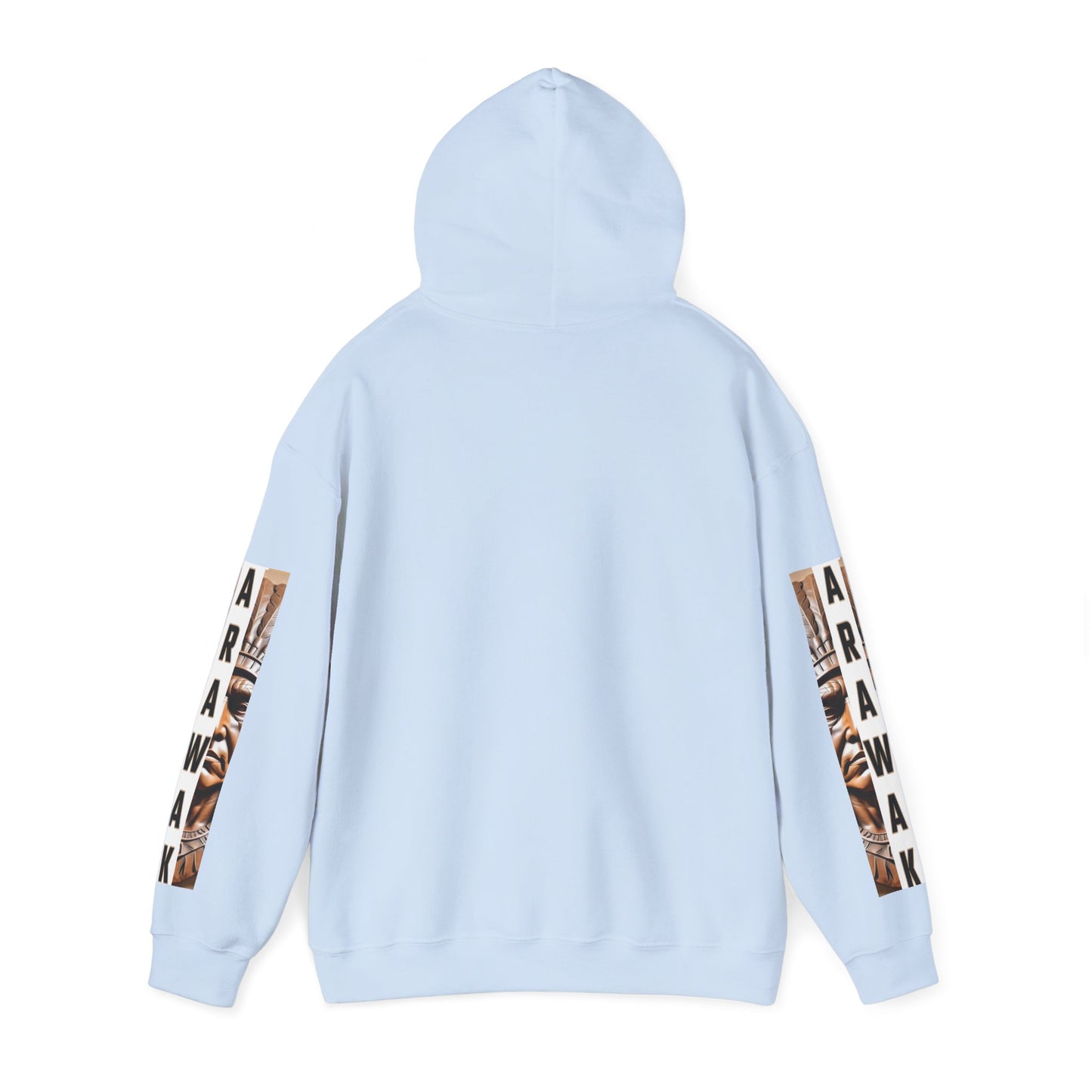 Tribal Graphic Hoodie with Arawak Design, Comfortable Unisex Sweatshirt for Casual Wear, Gift for Music Festivals, Bohemian Style, [...]