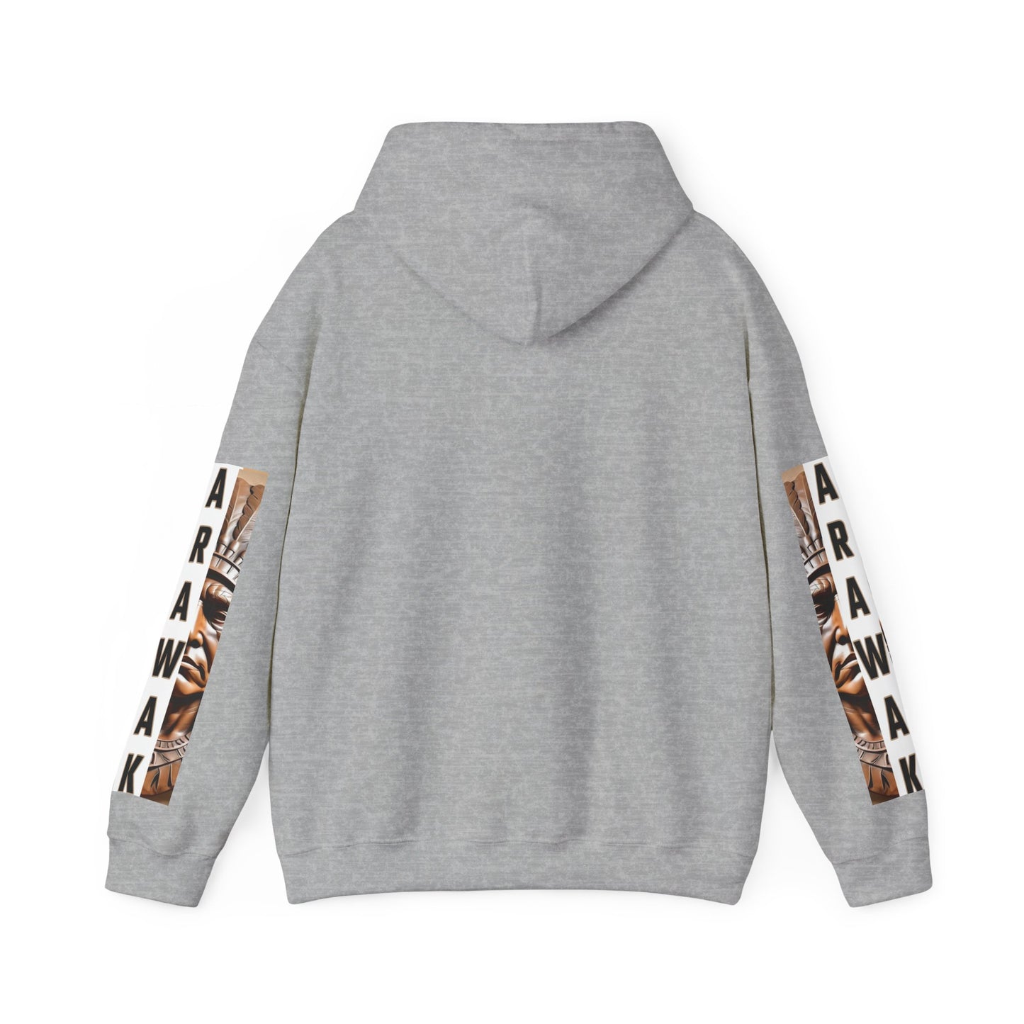 Tribal Graphic Hoodie with Arawak Design, Comfortable Unisex Sweatshirt for Casual Wear, Gift for Music Festivals, Bohemian Style, [...]