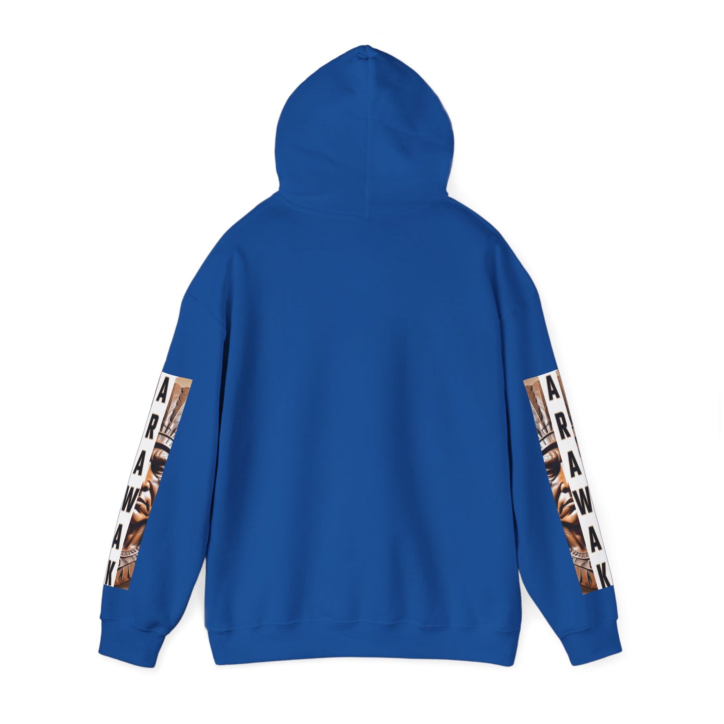 Tribal Graphic Hoodie with Arawak Design, Comfortable Unisex Sweatshirt for Casual Wear, Gift for Music Festivals, Bohemian Style, [...]