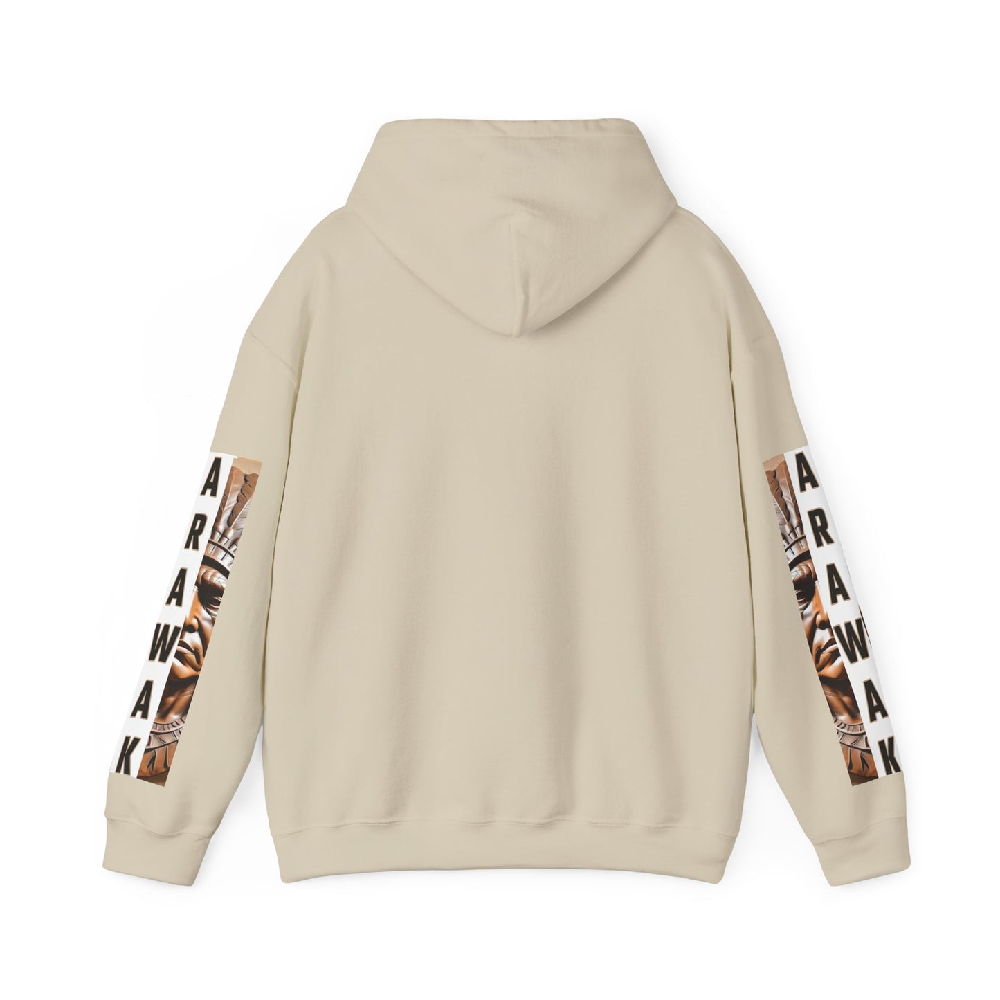 Tribal Graphic Hoodie with Arawak Design, Comfortable Unisex Sweatshirt for Casual Wear, Gift for Music Festivals, Bohemian Style, [...]