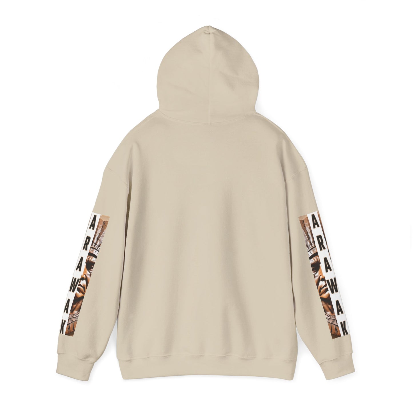 Tribal Graphic Hoodie with Arawak Design, Comfortable Unisex Sweatshirt for Casual Wear, Gift for Music Festivals, Bohemian Style, [...]