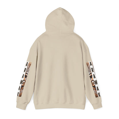 Tribal Graphic Hoodie with Arawak Design, Comfortable Unisex Sweatshirt for Casual Wear, Gift for Music Festivals, Bohemian Style, [...]
