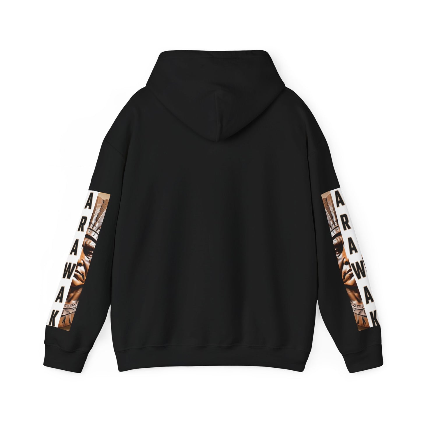 Tribal Graphic Hoodie with Arawak Design, Comfortable Unisex Sweatshirt for Casual Wear, Gift for Music Festivals, Bohemian Style, [...]