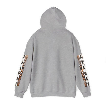 Tribal Graphic Hoodie with Arawak Design, Comfortable Unisex Sweatshirt for Casual Wear, Gift for Music Festivals, Bohemian Style, [...]