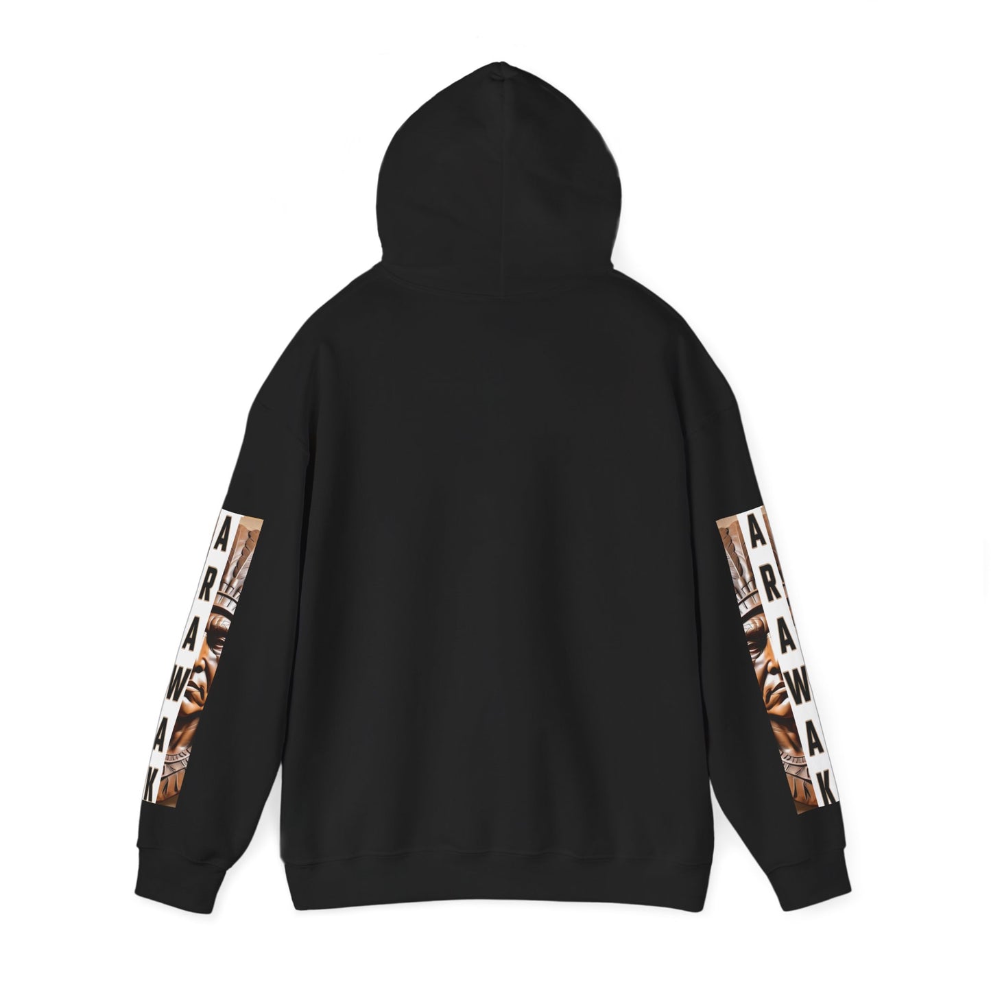 Tribal Graphic Hoodie with Arawak Design, Comfortable Unisex Sweatshirt for Casual Wear, Gift for Music Festivals, Bohemian Style, [...]