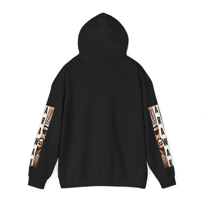 Tribal Graphic Hoodie with Arawak Design, Comfortable Unisex Sweatshirt for Casual Wear, Gift for Music Festivals, Bohemian Style, [...]